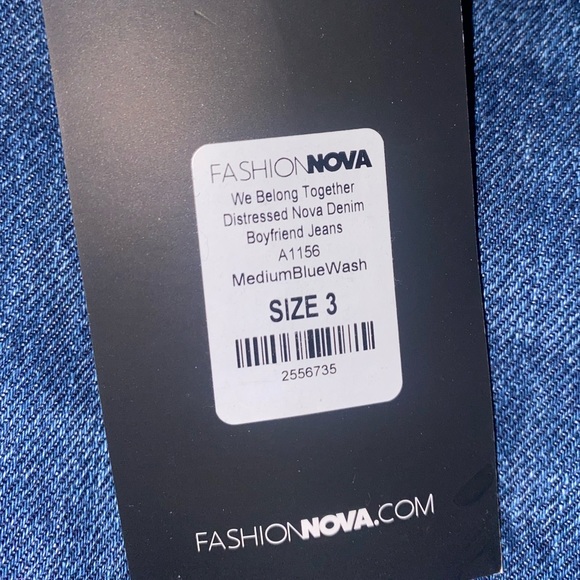 Fashion nova jeans never worn - Picture 4 of 4